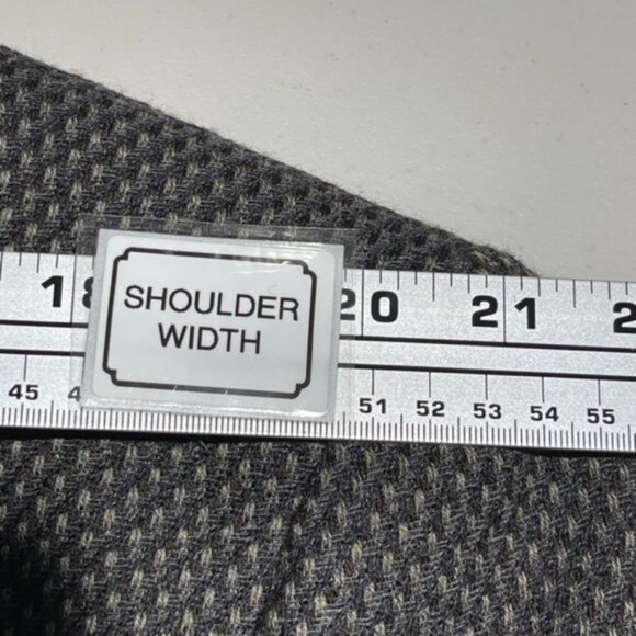 Armani Collezioni Mens Sport Coat Wool Blend Size 46R Textured Pattern‎ Italy - Picture 11 of 16